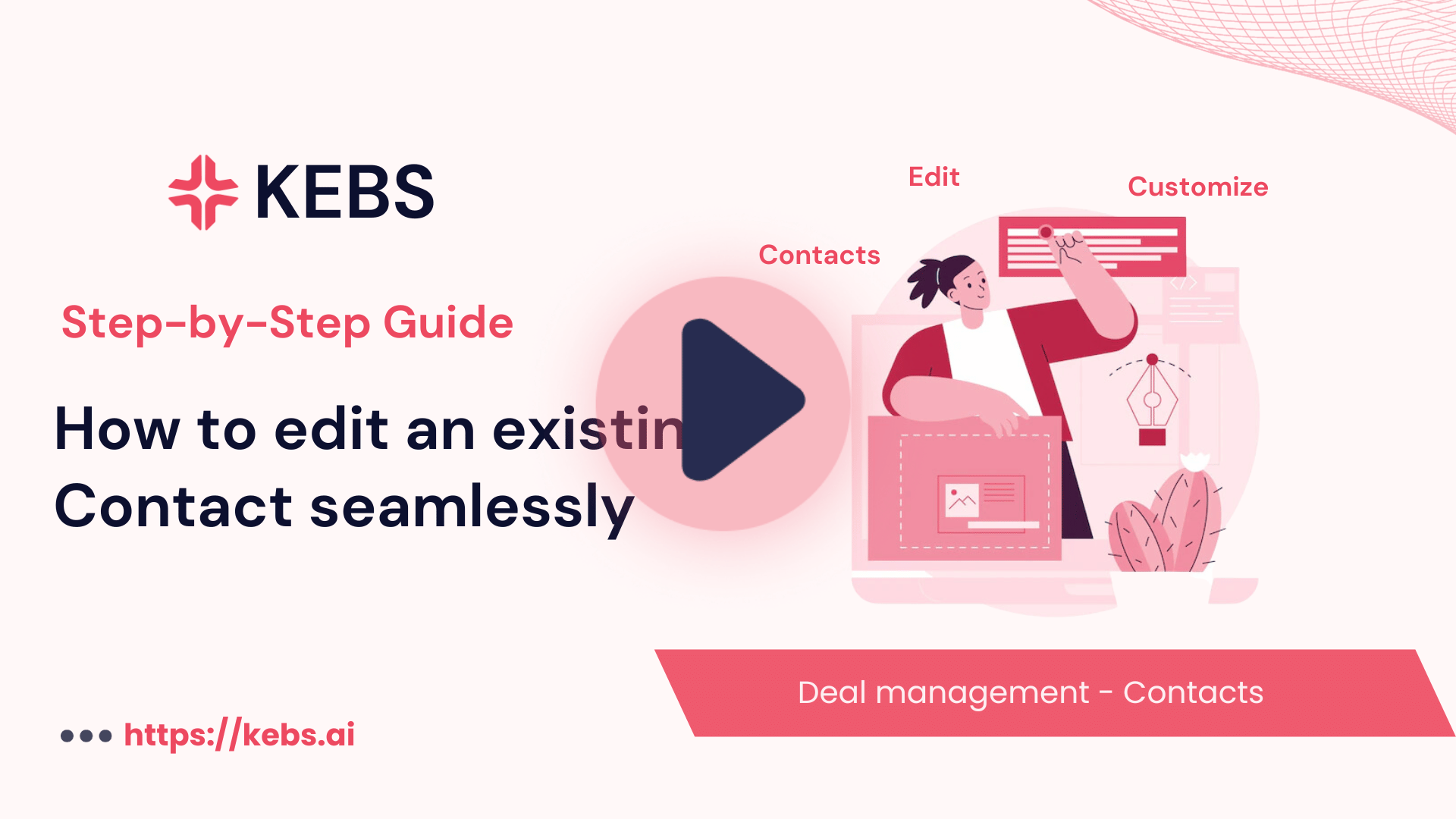 How to edit an existing Contact seamlessly