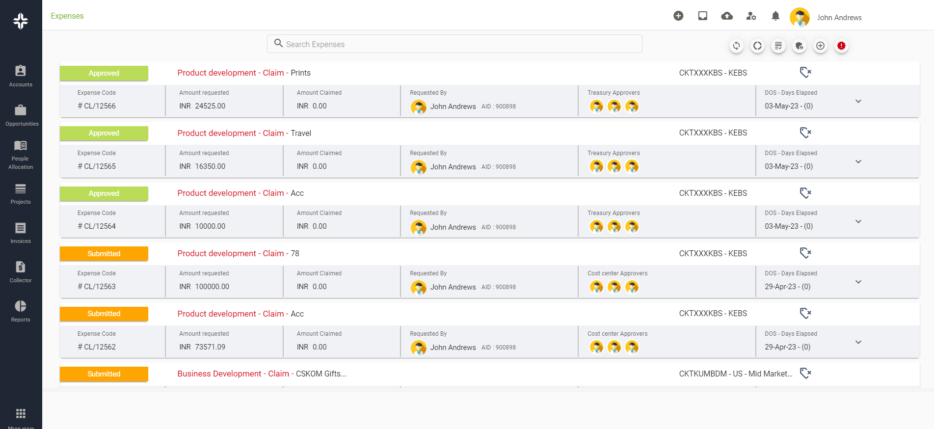 KEBS Expense Management